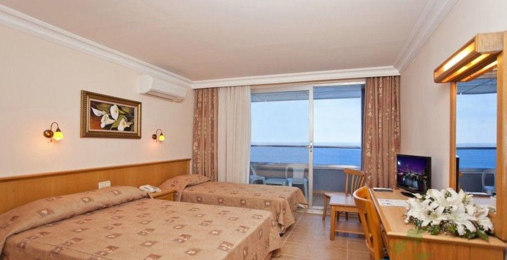 Azak Beach Hotel Alanya Exterior foto